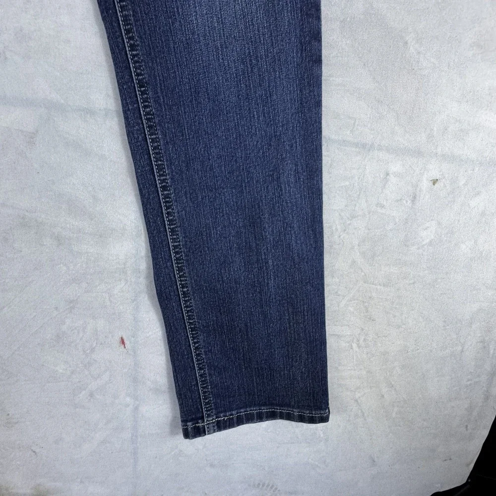 Riders By Lee Womens Skinny Jeans Blue Denim Y2K Modern Fit Stretch Size 8M